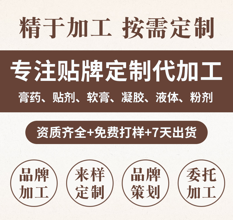 大健康外用产品贴牌代加工一站式服务-修康药业集团