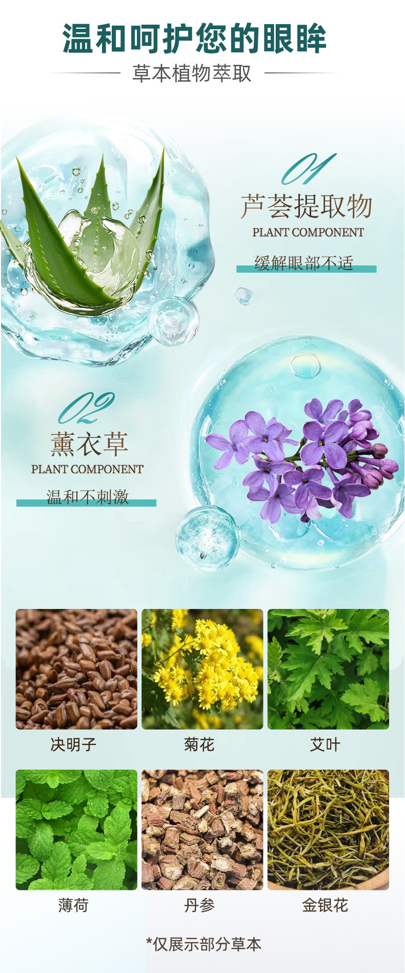 冷熏护眼膏产品成分表-修康药业集团