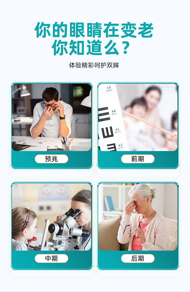 你的眼睛在变老